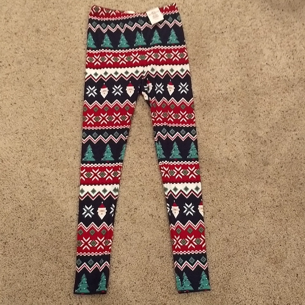 NWT -- Holiday leggings - size xs